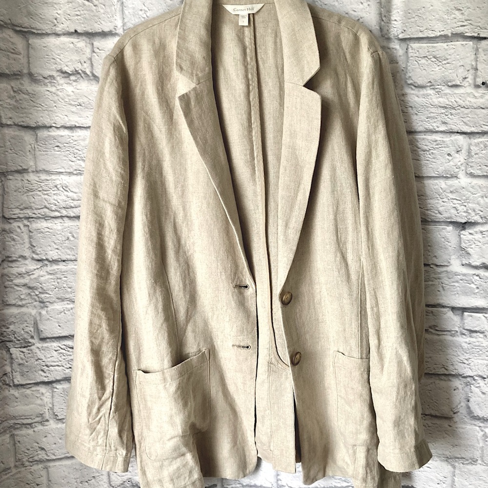 Linen Jacket Garnet Hill